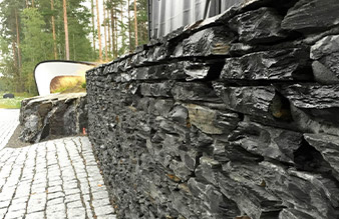 Mur et muret en pierre Stonewall